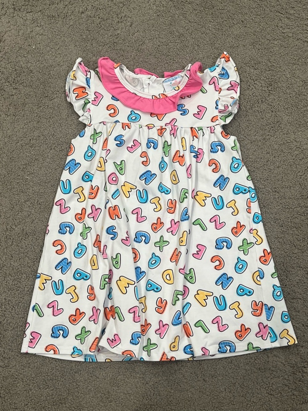 Stitchy Fish Alphabet School Dress